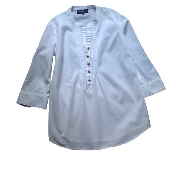 Jones New York White Tunic - Picture 1 of 9